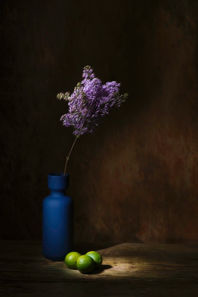 Lime al lilla malinconico da Saskia Dingemans
