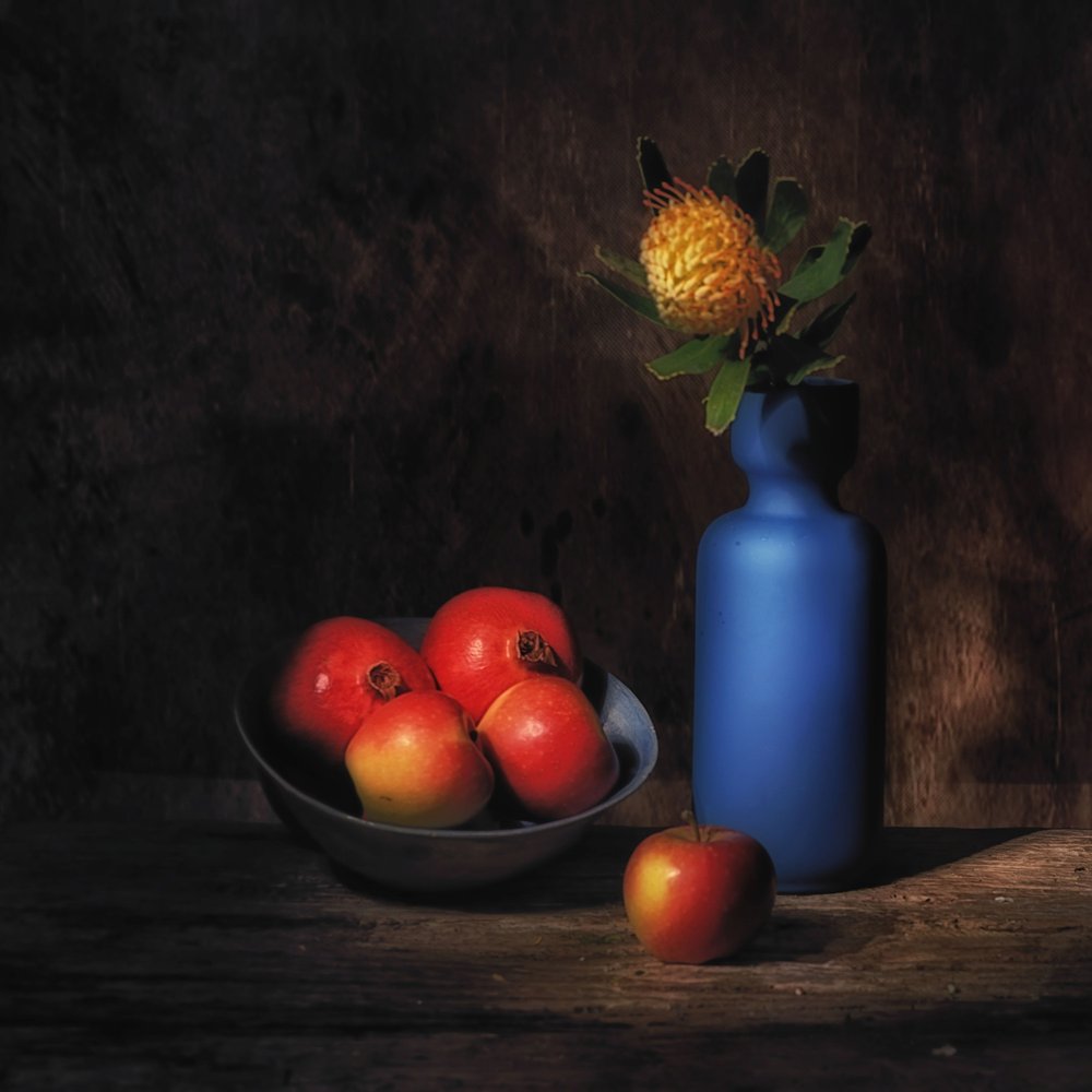 Natura morta con frutta di Moody da Saskia Dingemans