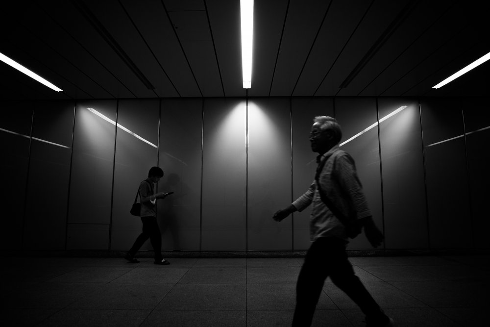 Luce della metropolitana cittadina da Satoshi Hata