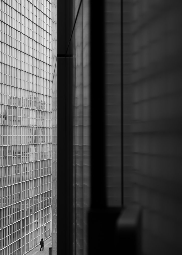 Architettura della solitudine urbana da Satoshi Hata