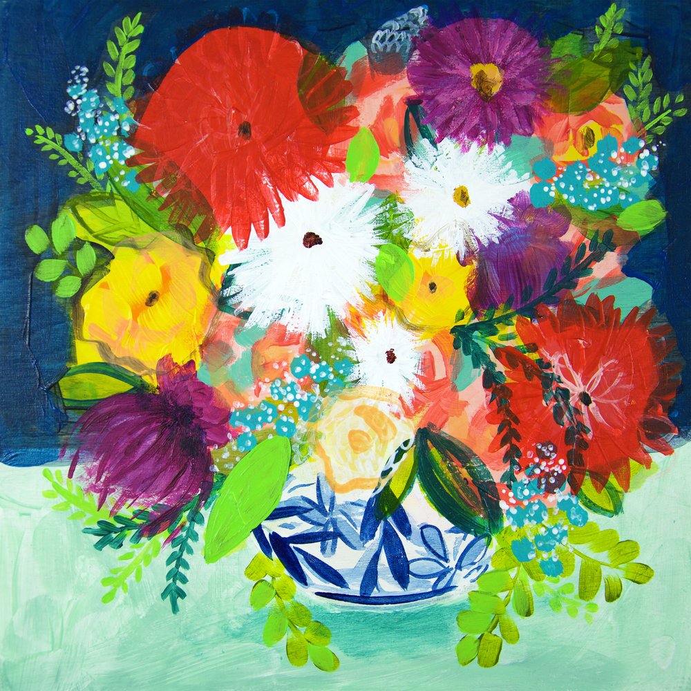 Vivace bouquet floreale da Shelley Hampe
