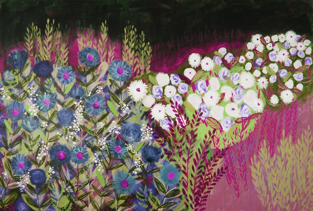 Vivace giardino fiorito da Shelley Hampe