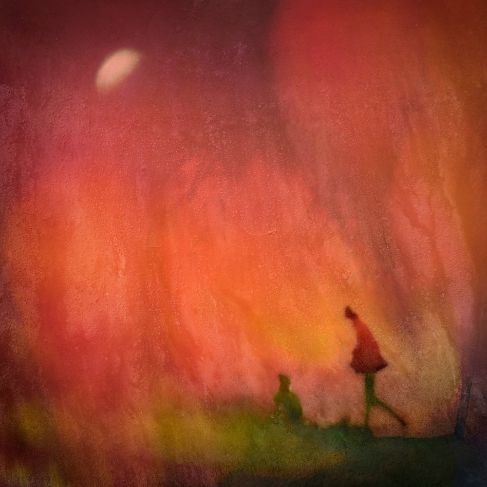 Figure sognanti al tramonto da Shenshen Dou