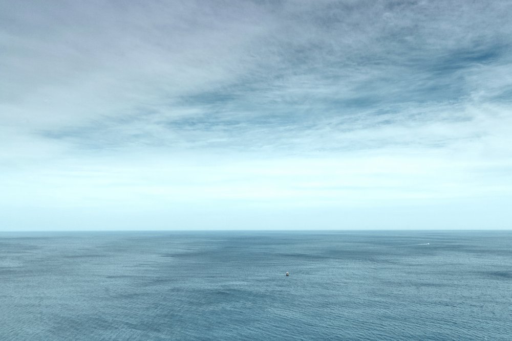 Orizzonte oceanico sereno da Shijimi