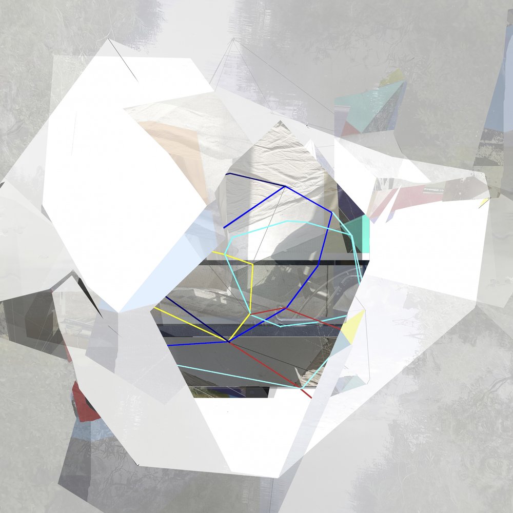 Panorama luminoso geometrico astratto da Stefan Fransson