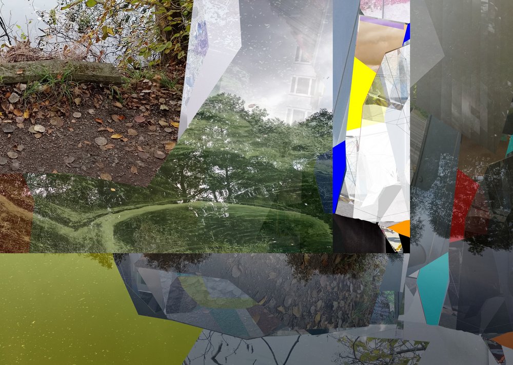 Natura urbana frammentata da Stefan Fransson