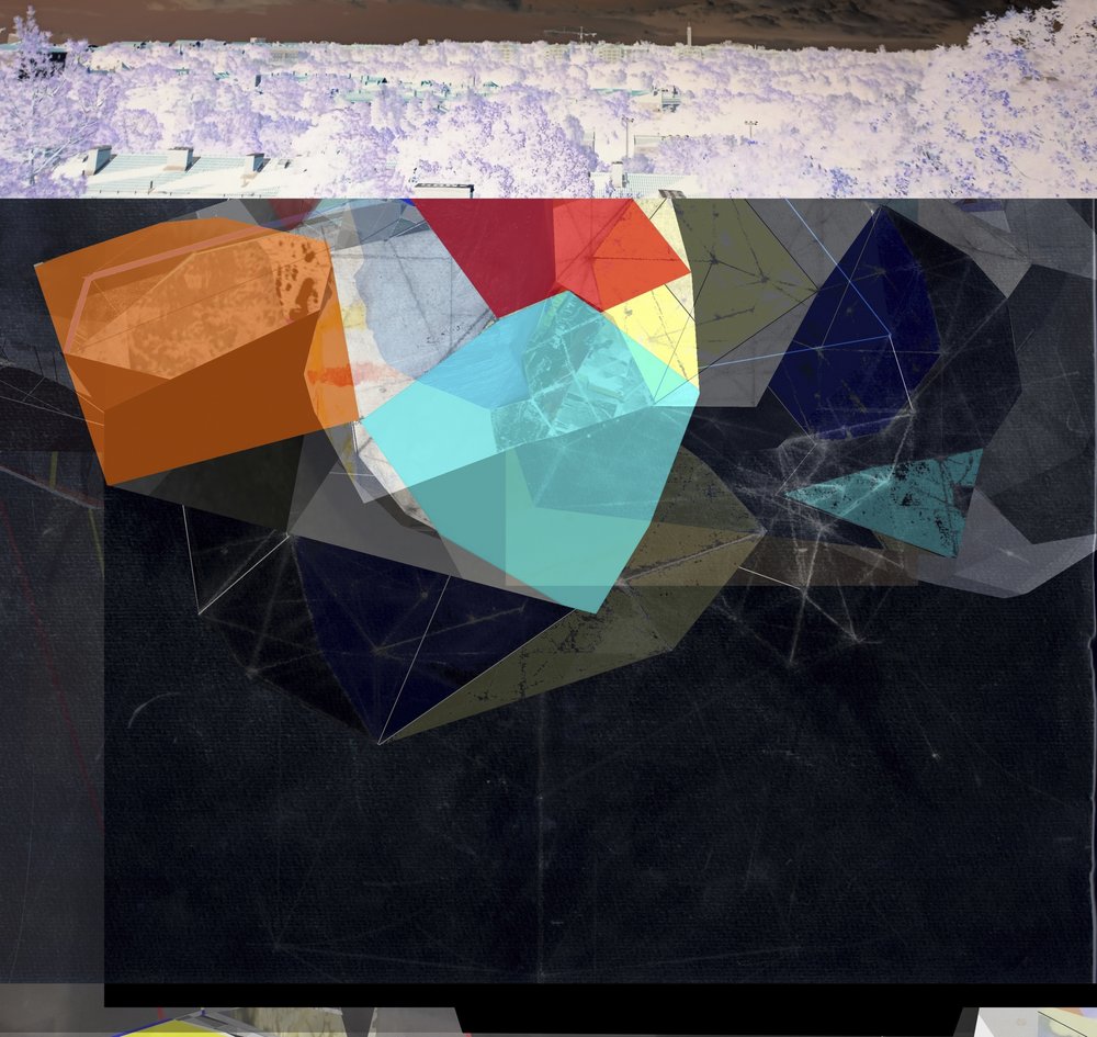 Città geometrica a strati da Stefan Fransson