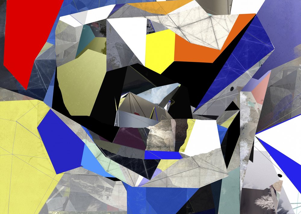 Geometria vivace e frammentata da Stefan Fransson