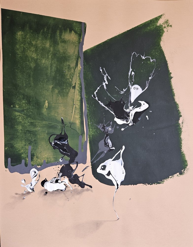 Astratto verde dinamico da Stefano Mazzolini
