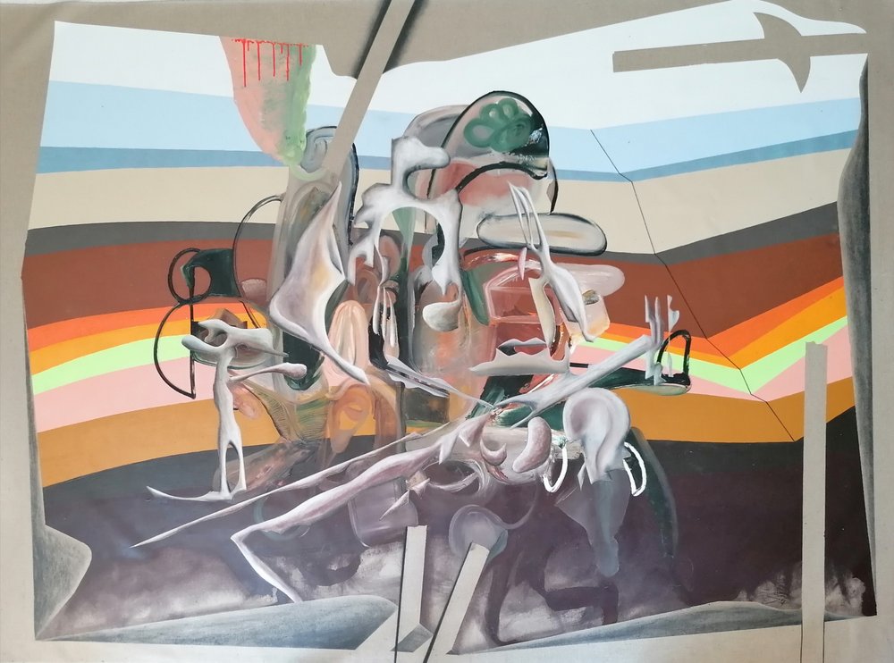 Figure surreali di paesaggio onirico da Stefano Mazzolini