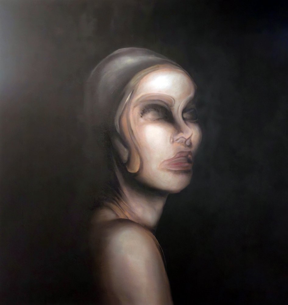 Ritratto surrealista di donna da Stefano Mazzolini