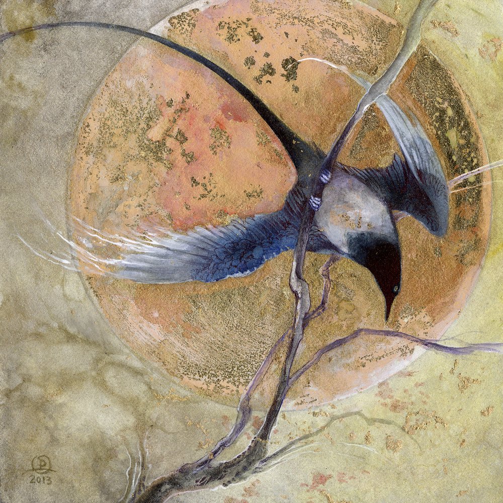 Blue Bird Golden Moon da Stephanie Law