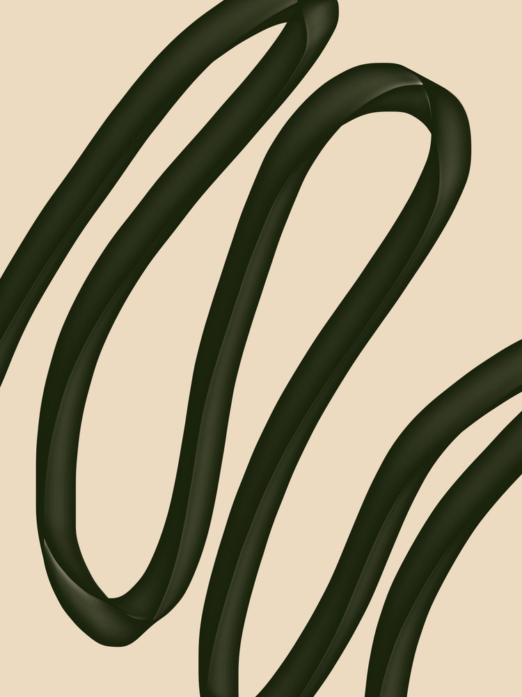 Curve verdi fluide da Studio Palette