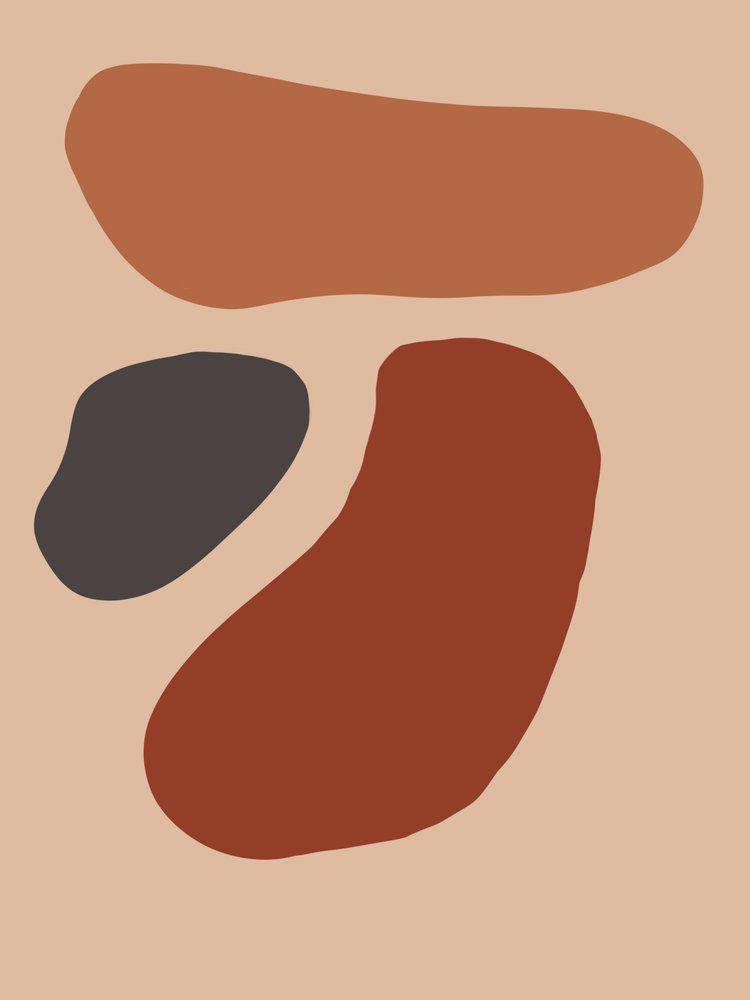 Forme organiche e terrose da Studio Palette