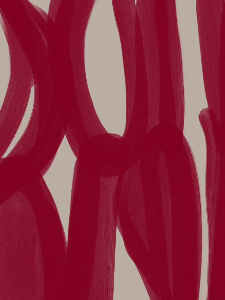 Linee astratte rosse da Studio Palette