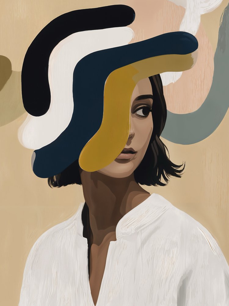 Sguardo astratto e meditativo da Studio Palette