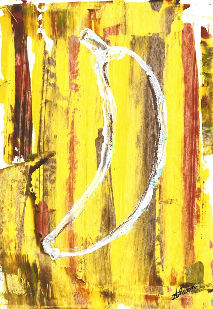 Abstract: Banana gialla da Sunet Theron