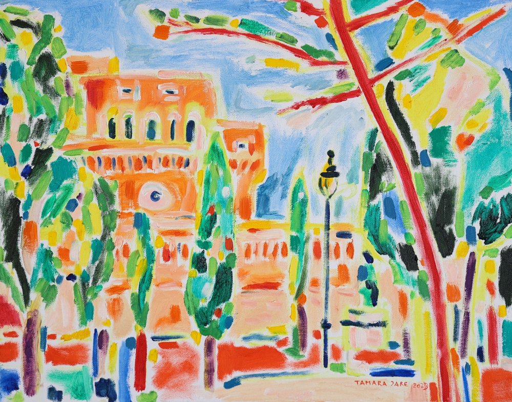 Parco cittadino pieno di vita da Tamara Jare