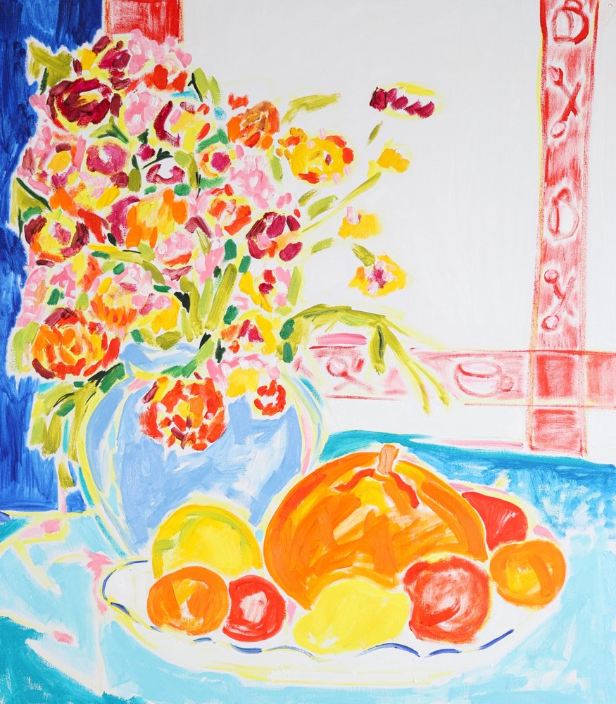 Fiori e frutta dai colori vivaci da Tamara Jare