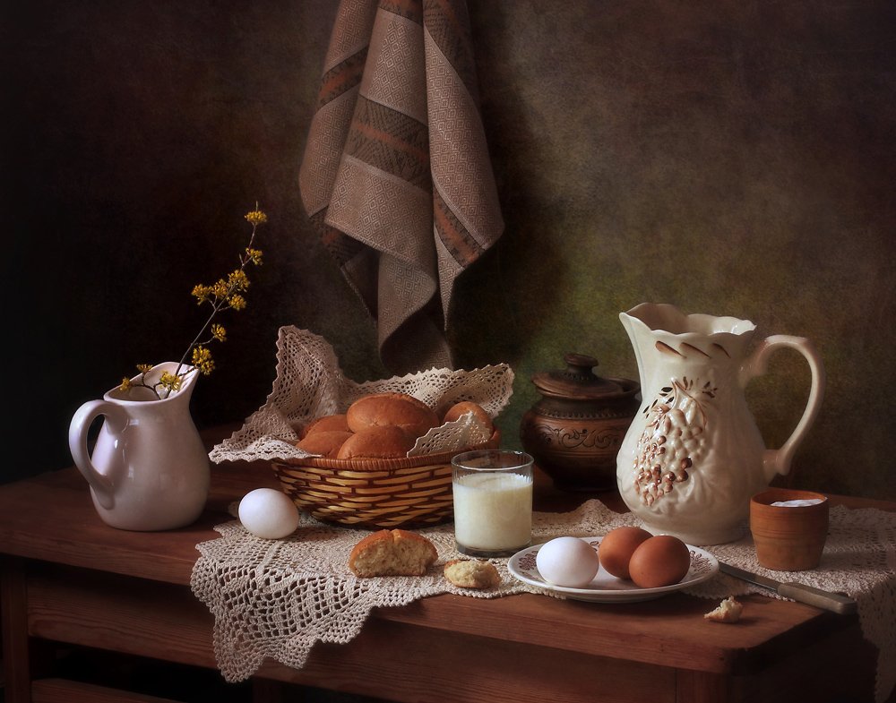 Tavolo rustico da colazione da Tatyana Skorokhod