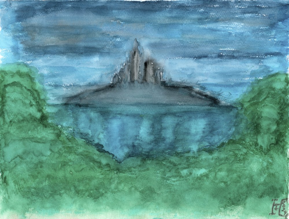 Il castello di Dark Island da Tim Hoinkis