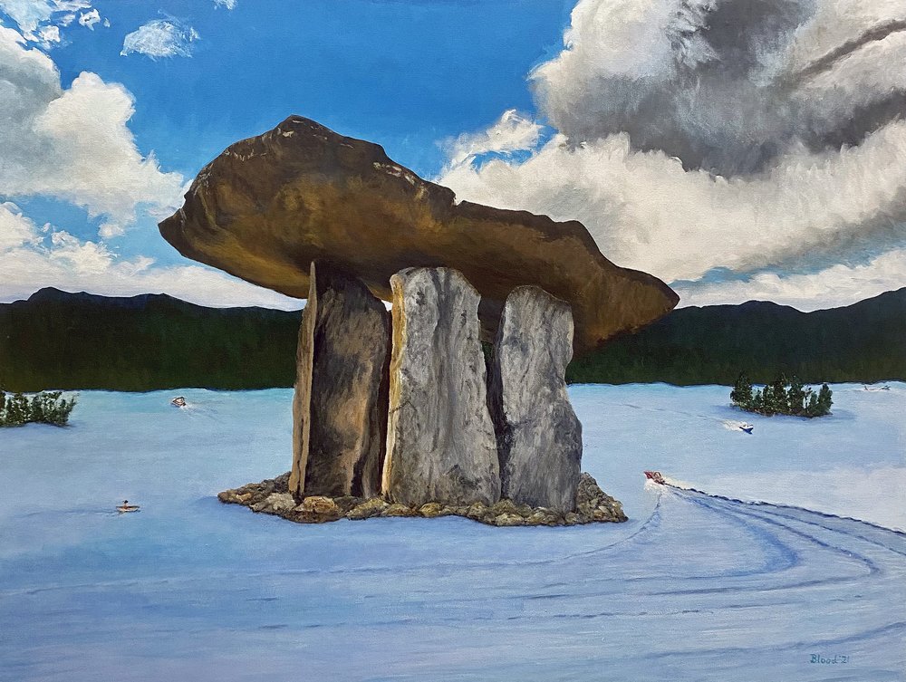Antica scena del Lago di Dolmen da Tom Blood