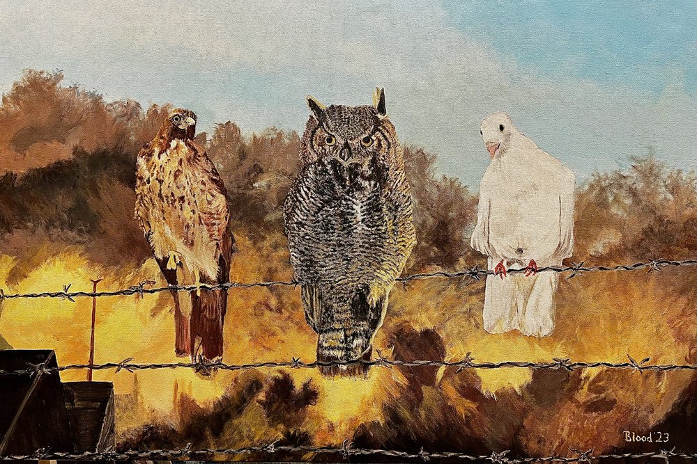 Filo spinato "Three Birds" da Tom Blood