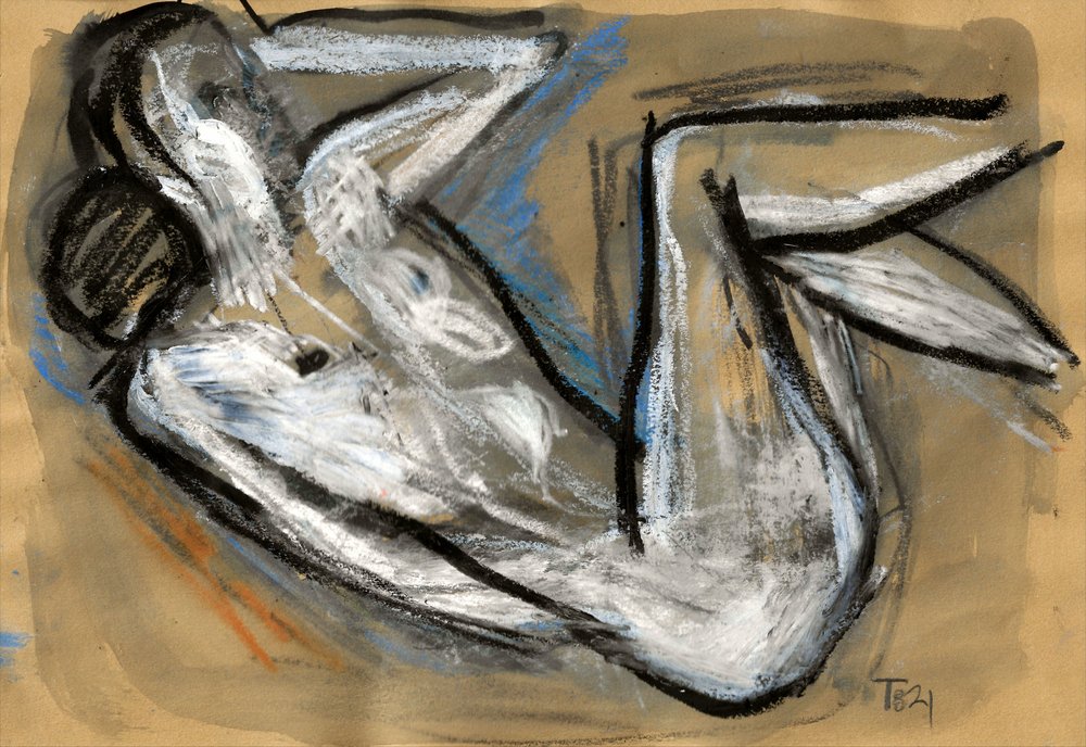 Studio espressivo della figura da Tore Bahnson
