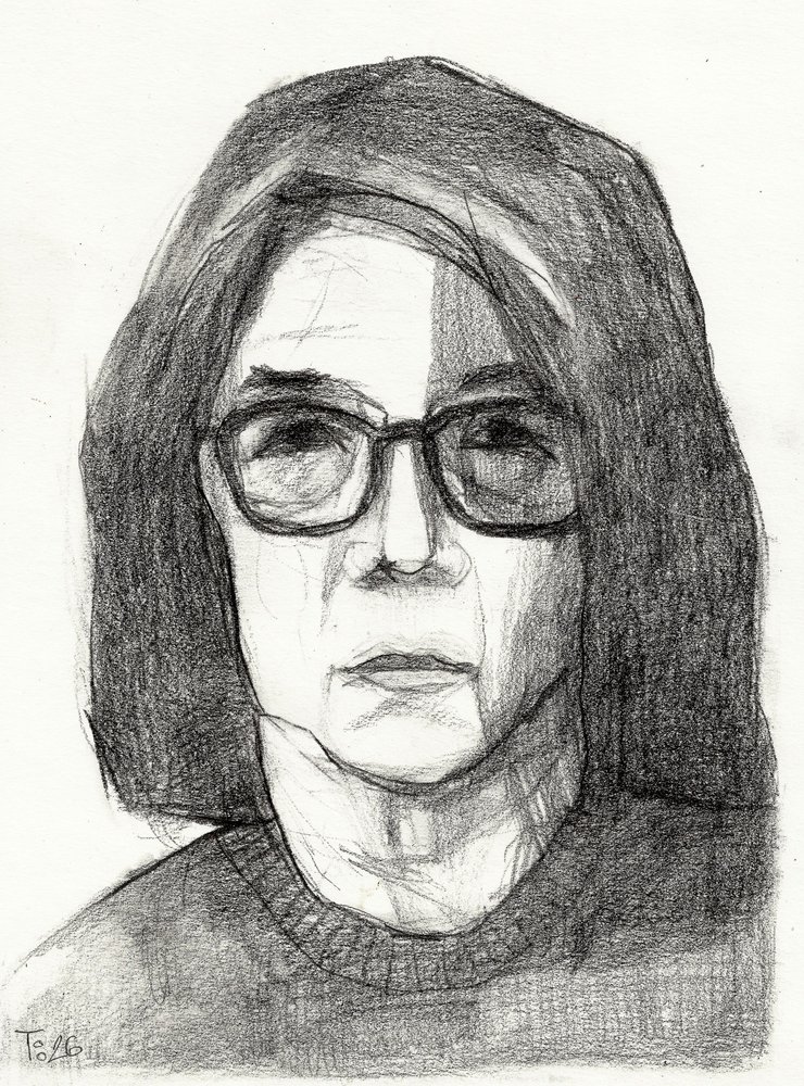 Ritratto di una donna pensierosa da Tore Bahnson