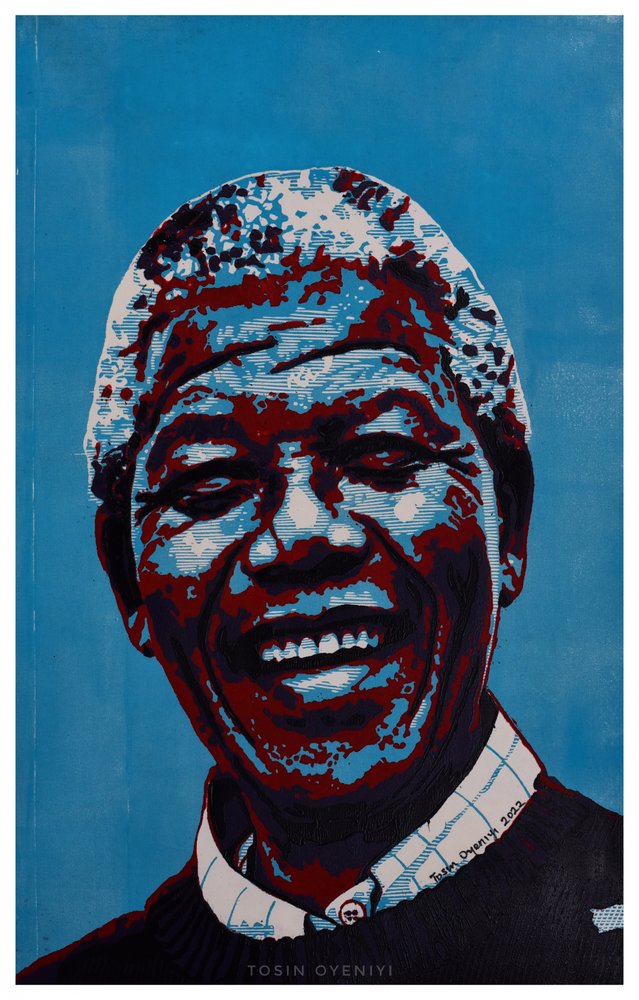 Ritratto gioioso in stile Pop Art da Tosin Oyeniyi