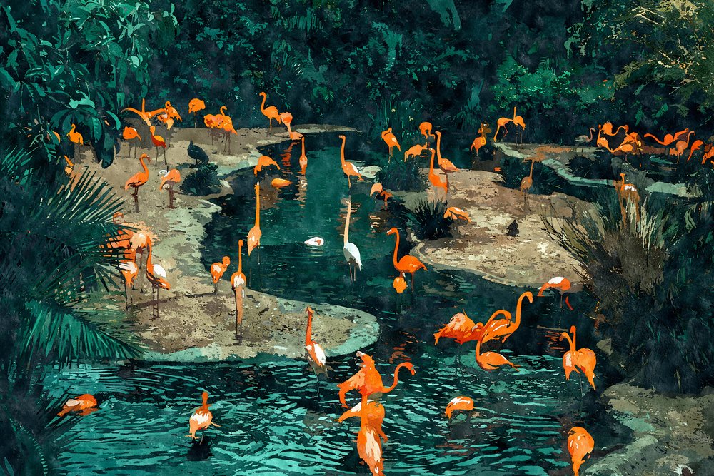 I fenicotteri ai tropici da Uma Gokhale
