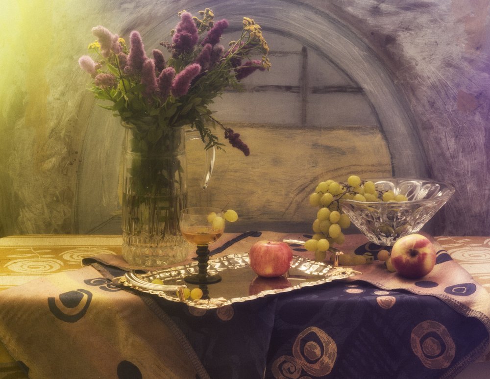 Fiori e frutta in stile rustico da UstinaGreen