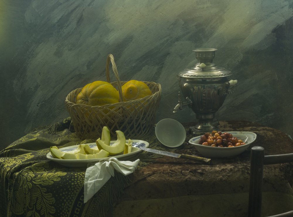 Meloni rustici e samovar da UstinaGreen
