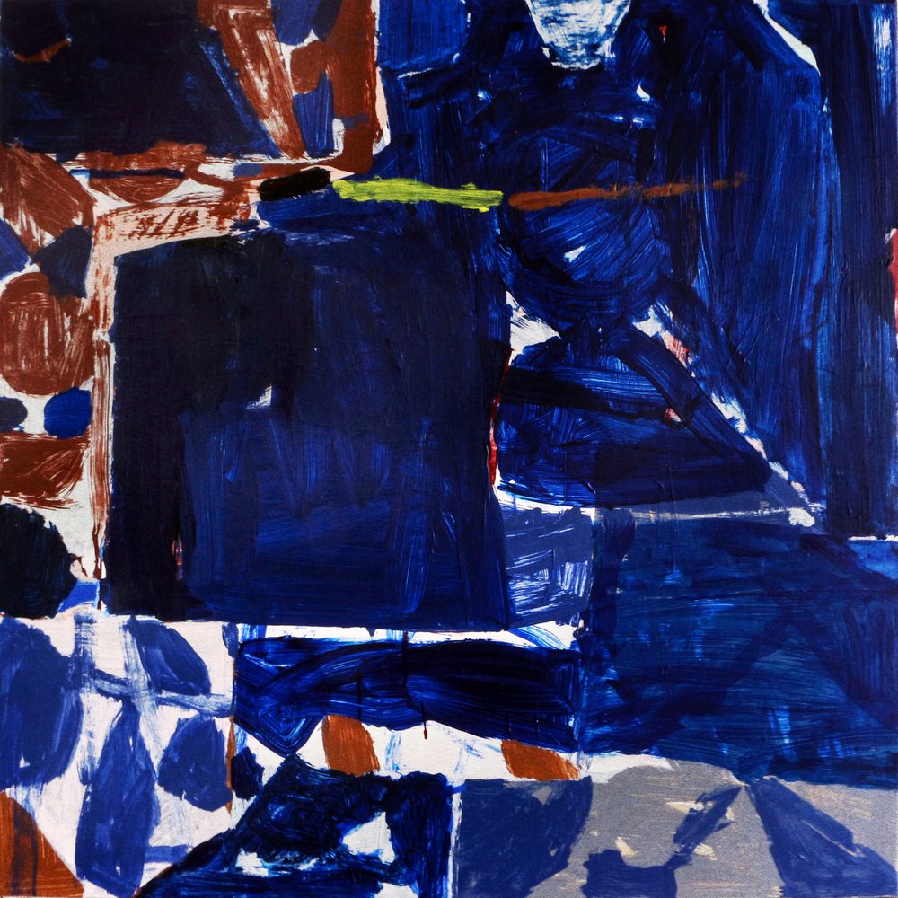 Astrazione blu intenso da Vered Gersztenkorn