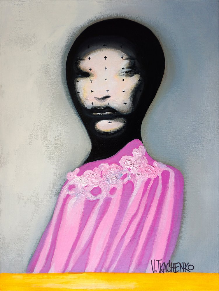 Ritratto di moda in rosa da Victor Tkachenko