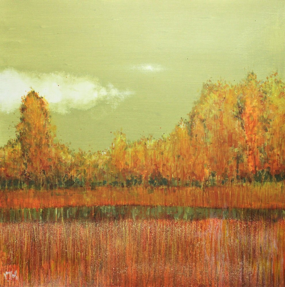 Riflesso di palude autunnale da Wayne Sleeth