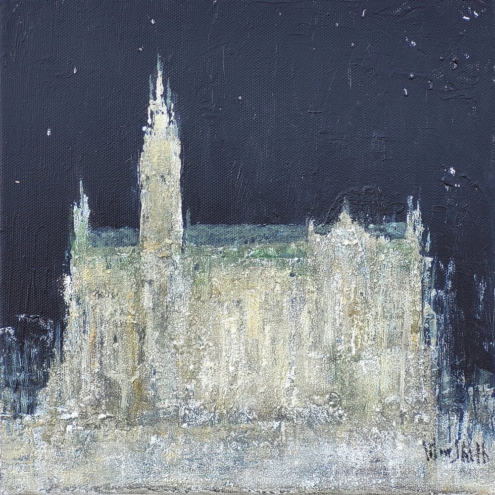 Bagliore notturno di Westminster da Wayne Sleeth