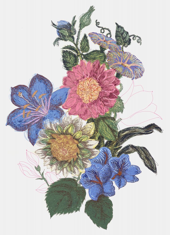 Bouquet floreale dai colori vivaci da XHOZUCAN