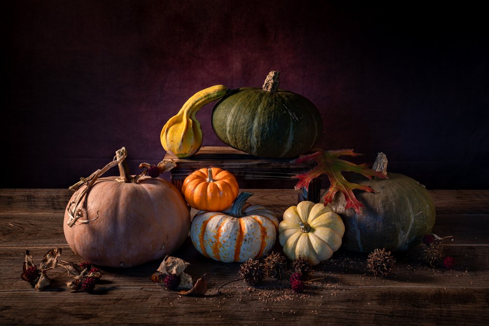 Zucche del raccolto autunnale da Xiaoyuan Xu