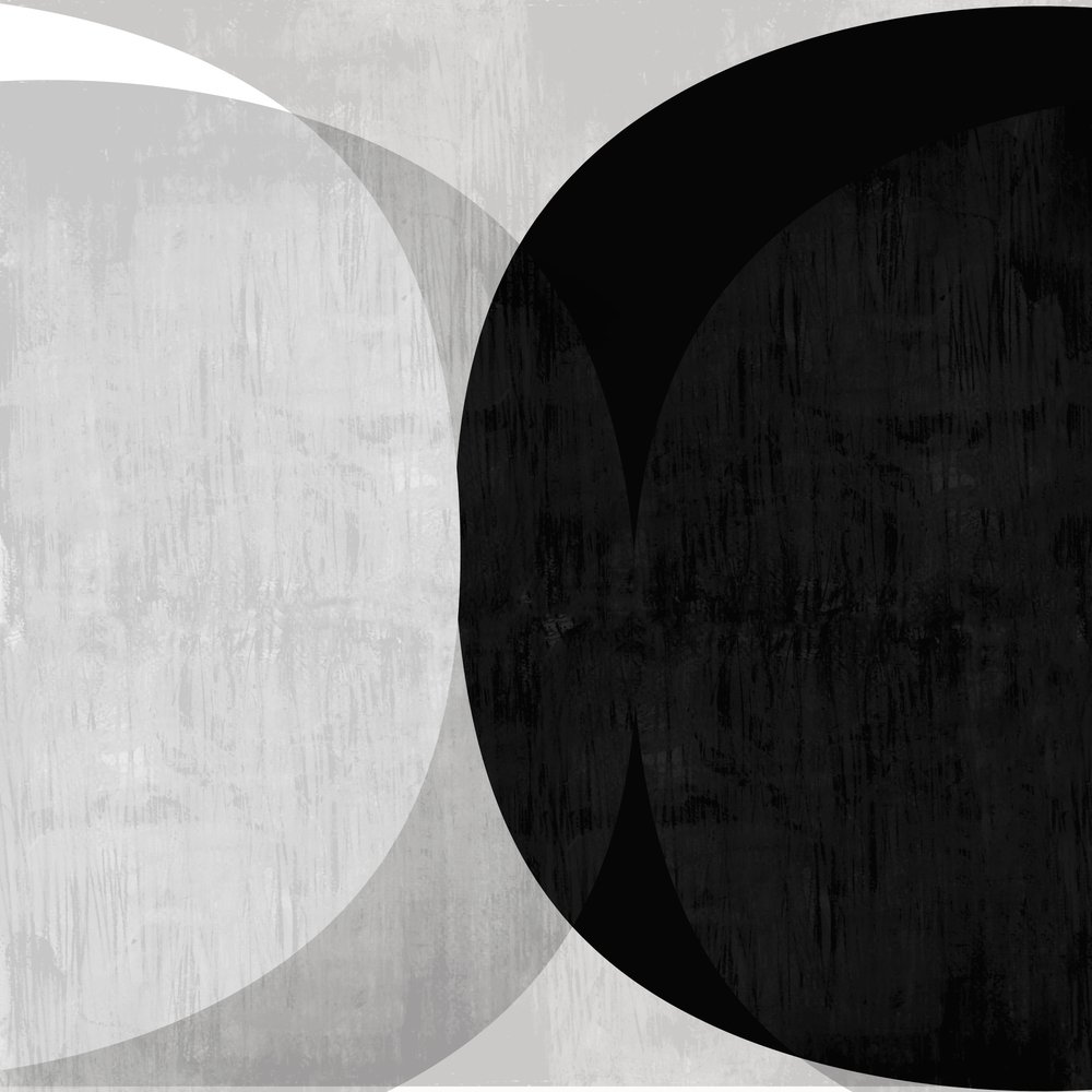 Curve astratte in bianco e nero da cartissi