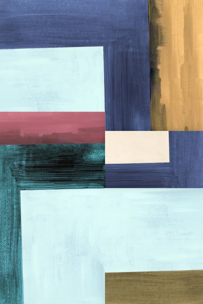 Blocchi di colore astratti da cartissi