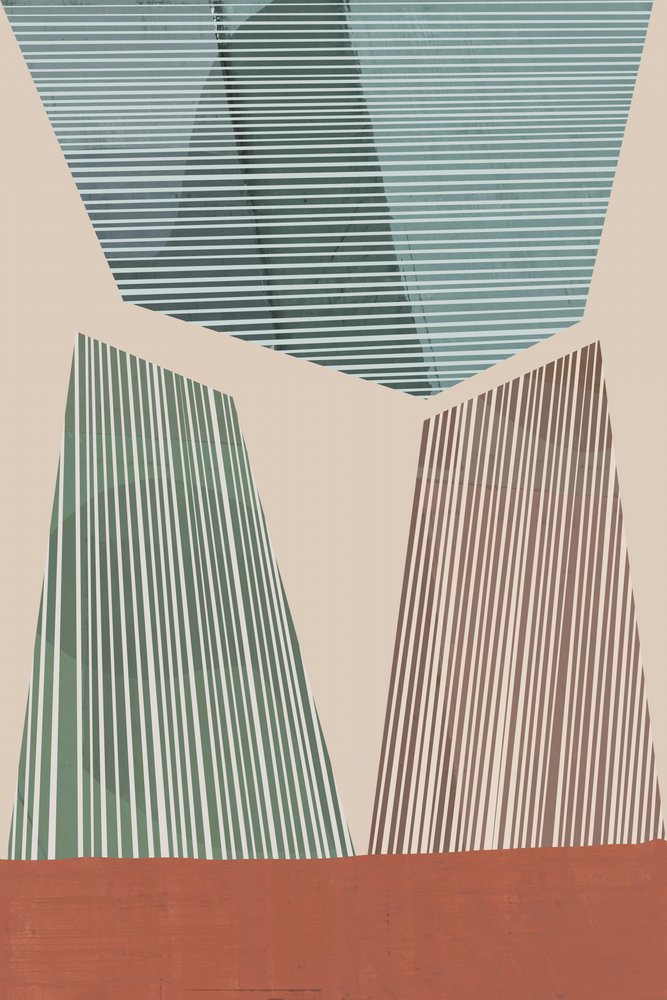Forme geometriche astratte da cartissi