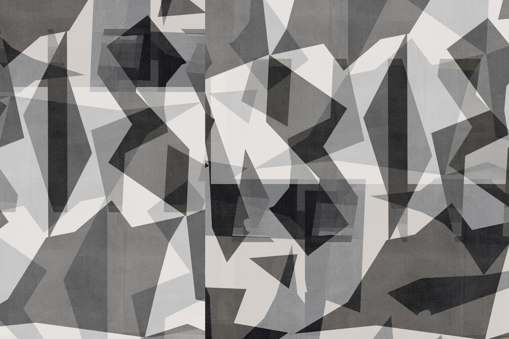 Forme geometriche astratte da cartissi