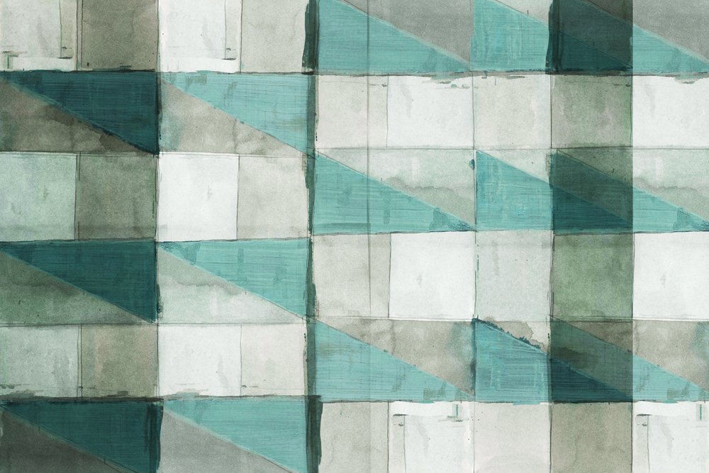 Motivo geometrico acquatico da cartissi