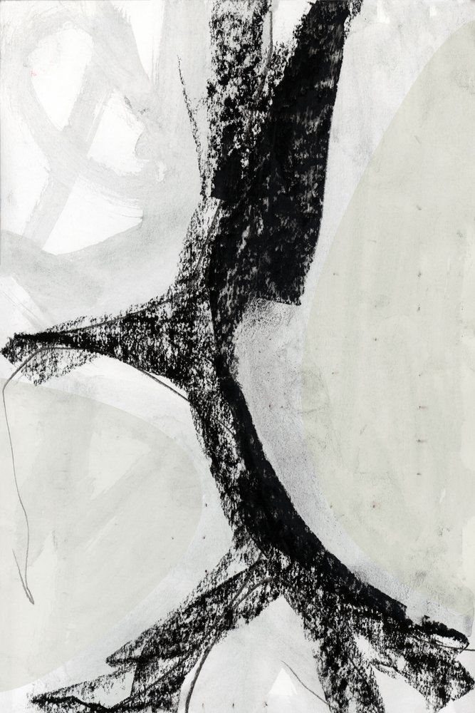 Azzardo astratto monocromatico da cartissi