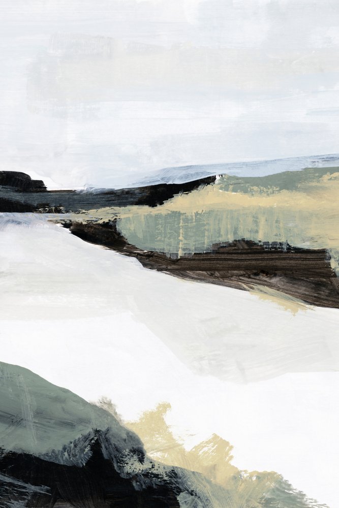 Paesaggio astratto e sereno da cartissi
