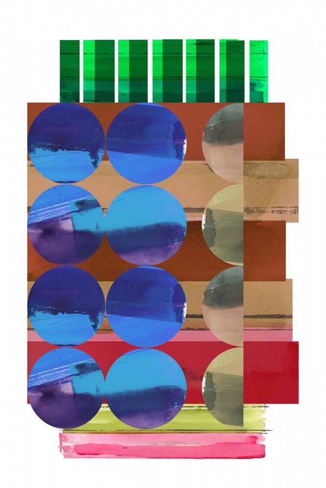 Cerchi geometrici colorati da cartissi