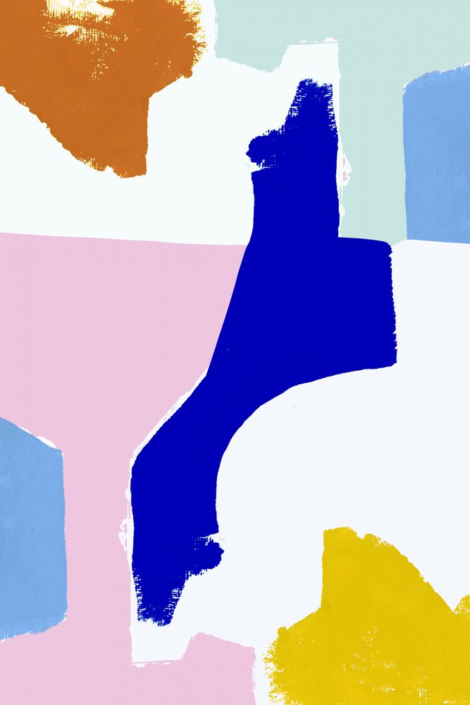 Astratto moderno e colorato da cartissi