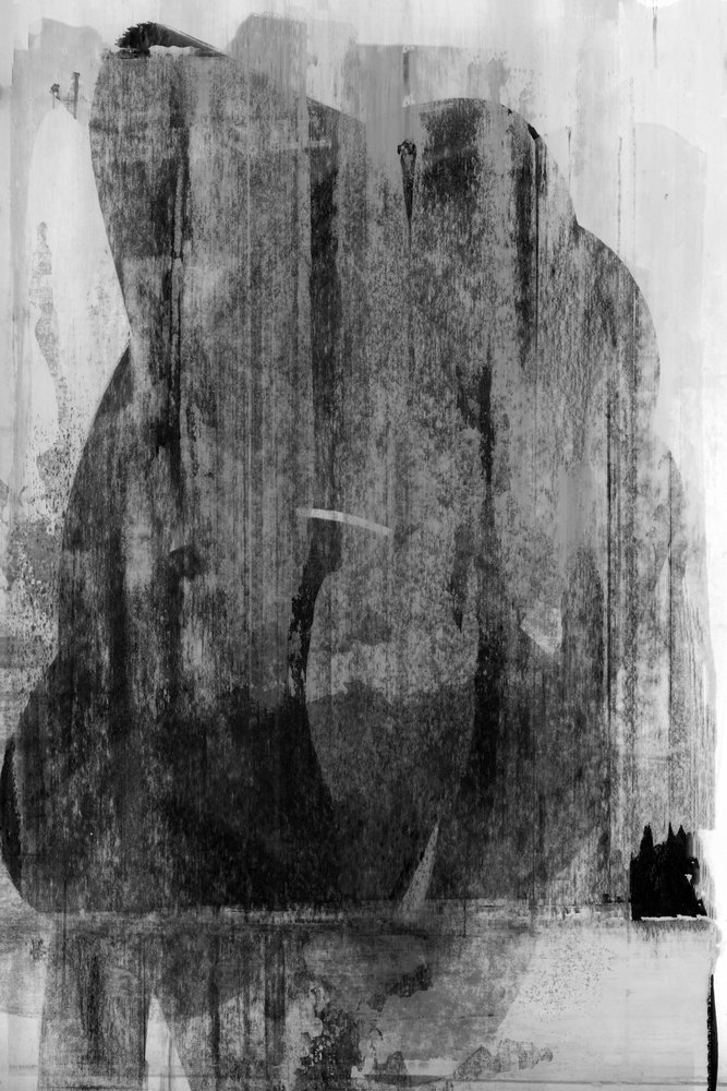 Abbraccio astratto e oscuro da cartissi
