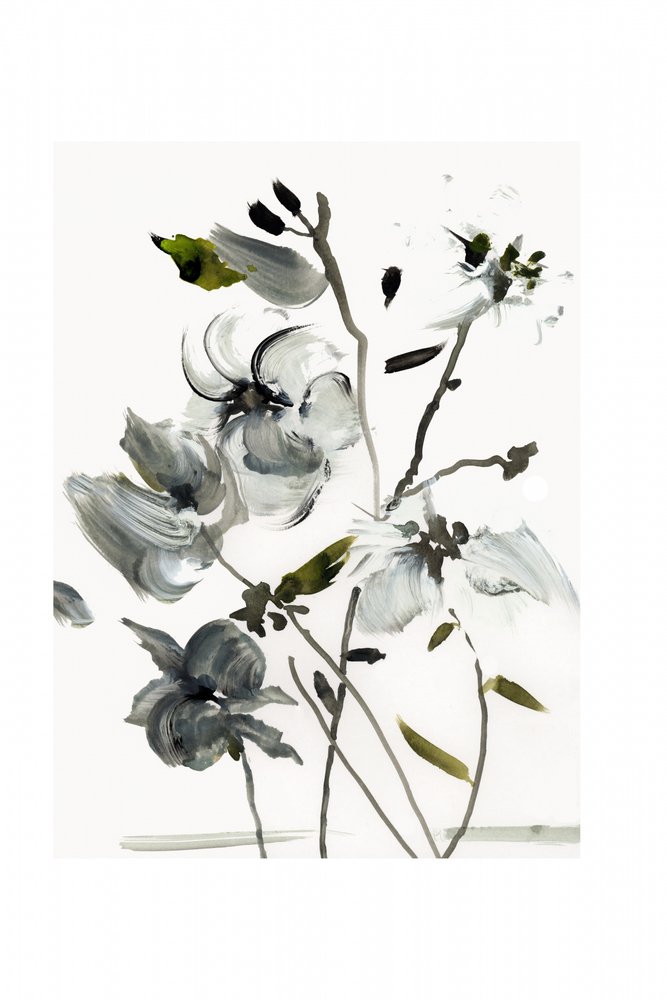 Fiori astratti eleganti da cartissi